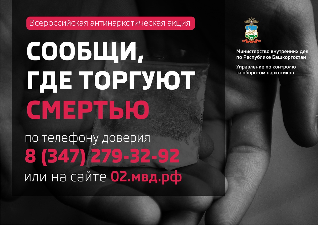 Сообщи, где торгуют смертью» | 02.11.2020 | Новости Стерлитамака -  БезФормата