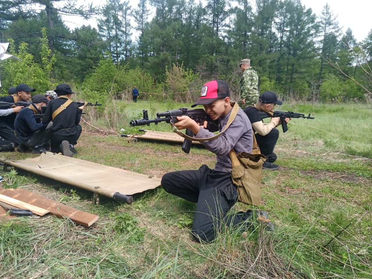 Зональный этап юнармейской военно-спортивной игры 